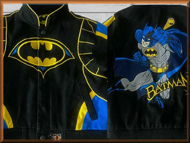 $84.94 - Batman Sign Kids Comic Book Hero Jacket by JH Design Jacket