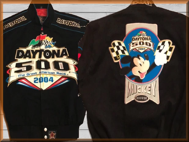 $84.94 - SPECIAL FINDS<br>Disney Daytona Mickey Daytona Racing JH Design Jacket