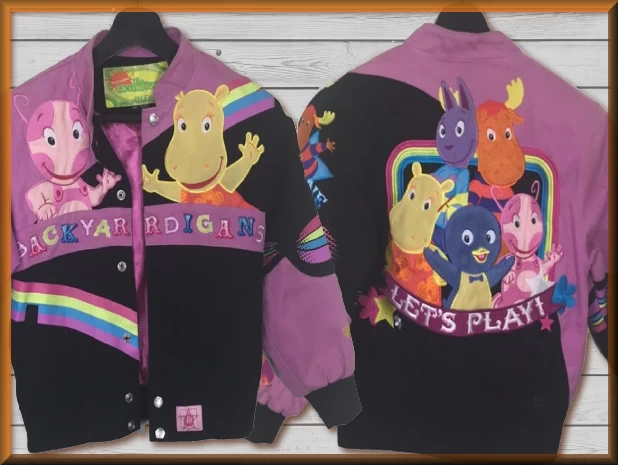 $32.94 - Backyardigans Lets Play Kids Cartoon Character Jacket by JH Design Jacket